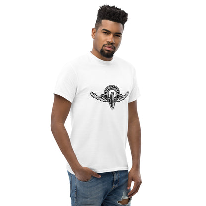 Camiseta Winged Spark Plug Blanca